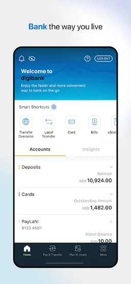 POSB digibank screenshot 1