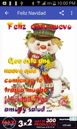 Postales de Navidad. Gratis screenshot 2