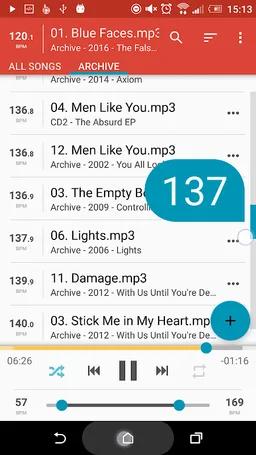 Rhythmo screenshot 1