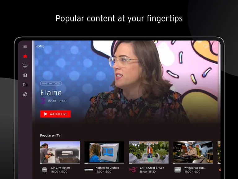 Virgin TV Anywhere Ireland screenshot 5