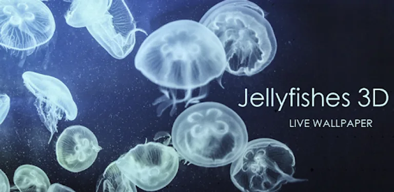 Jellyfishes 3D live wallpaper cover image