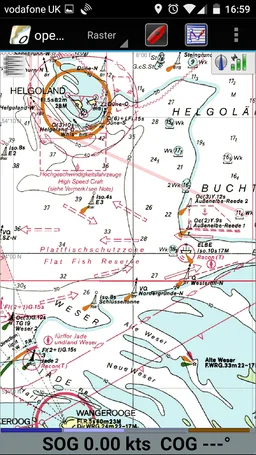 OpenCPN screenshot 2