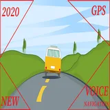 Voice GPS navigation icon