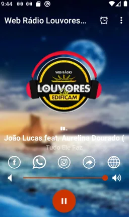 Webrádio Louvores que Edificam screenshot 1