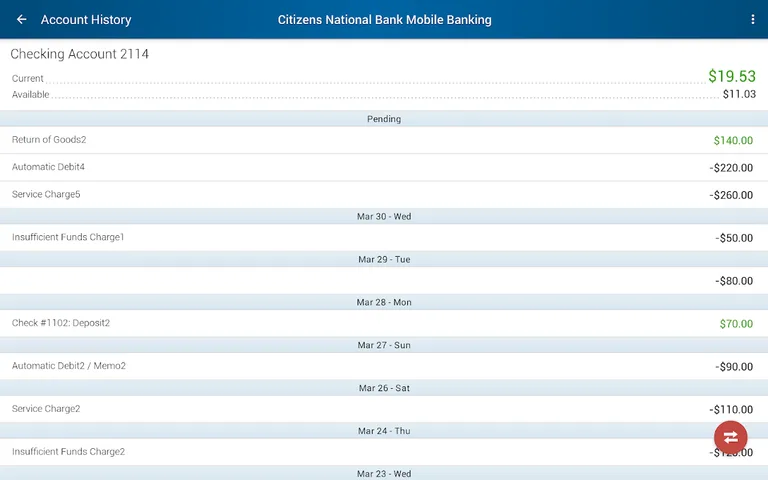 Citizens National Bank Mobile screenshot 7