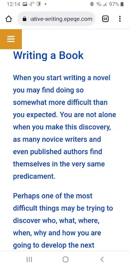 CREATIVE WRITING screenshot 3