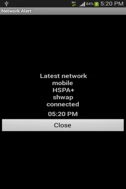 Network Alert screenshot 4