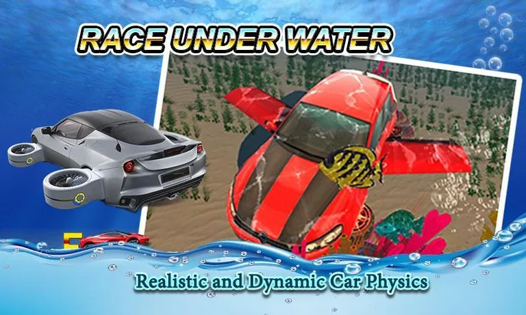 Floating Underwater Car Sim screenshot 1