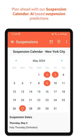 Parkr - Alternate Side Parking screenshot 4
