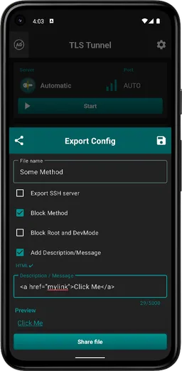 TLS Tunnel - VPN screenshot 7