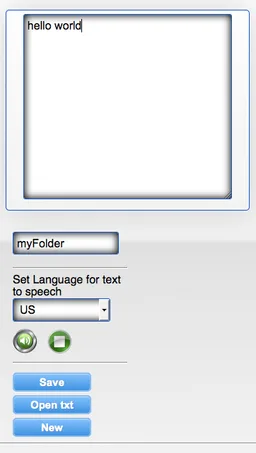 Simple Text To Speech screenshot 1