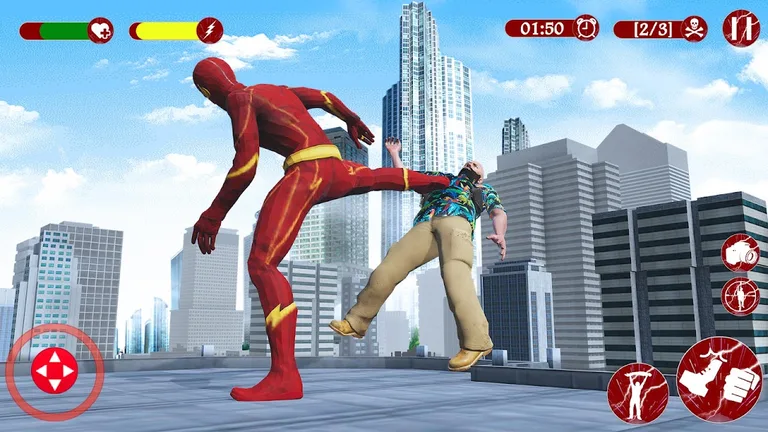 Super Speed: Flying Hero Games screenshot 5