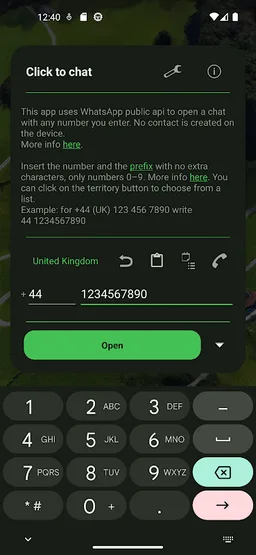 Click to chat screenshot 3