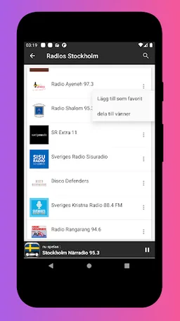 Radio Sweden FM - DAB Radio screenshot 7