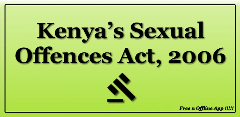 Kenya’s Sexual Offences Act cover image