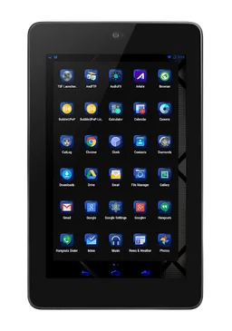 Free Blue Theme CM13 screenshot 7