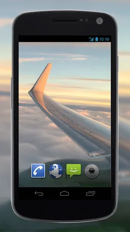 4K View from Airplane Video Live Wallpaper screenshot 3