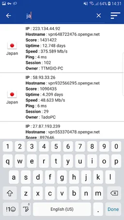 VPN Gate Connector - Free VPN screenshot 8