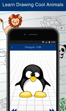 Draw Easy Animals For Kids screenshot 2