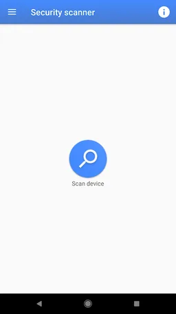 Security scanner screenshot 1