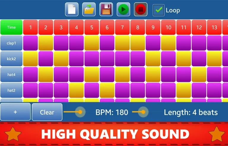 Make Beats - Drum Pad (MP3 & WAV) screenshot 2