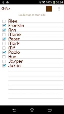 Color Checklist screenshot 2