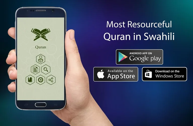 Quran in Swahili screenshot 1