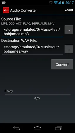 Audio Converter screenshot 2