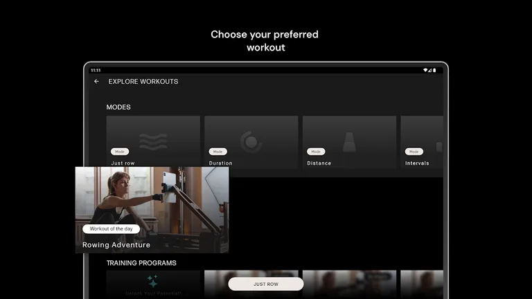 WATERROWER Connect screenshot 10