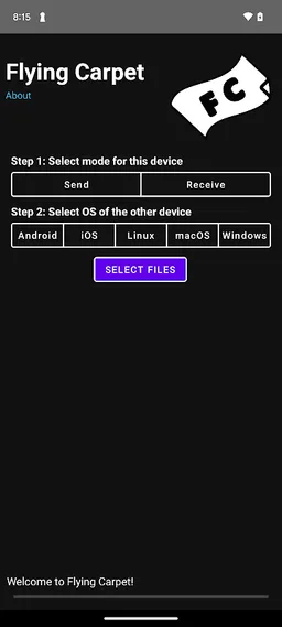 Flying Carpet File Transfer screenshot 5