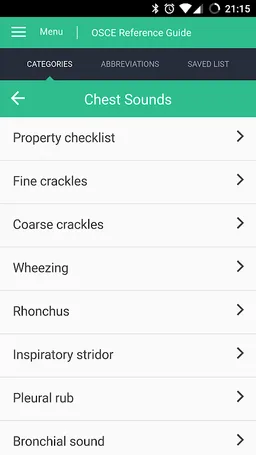OSCE Reference Guide screenshot 2