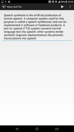 Voice Out Pro TTS Client screenshot 3