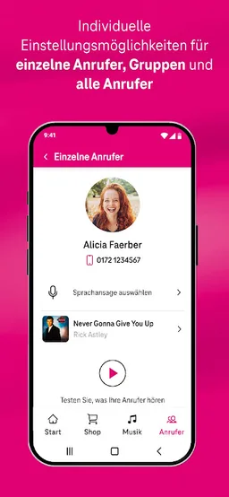 Freizeichentöne Telekom screenshot 8