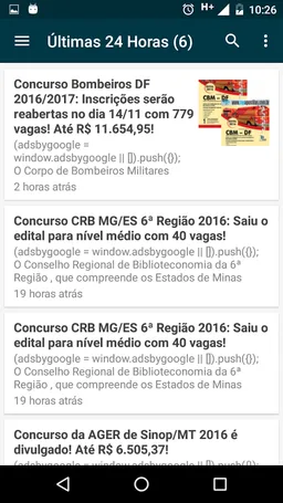 Concurso Público no Brasil screenshot 2