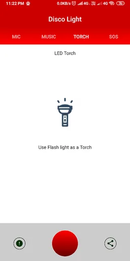 Disco Light - LED Flashlight screenshot 4