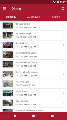 SFU Snap screenshot 2