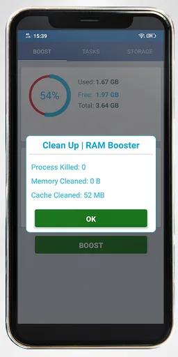 Clean Up | RAM Booster screenshot 2