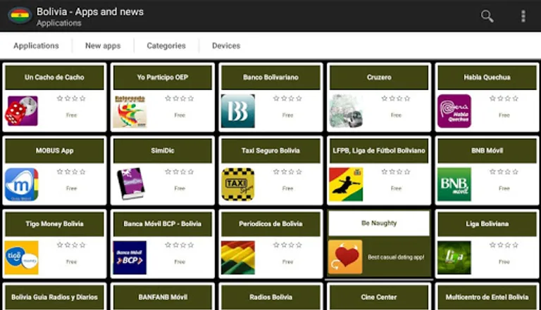 Bolivian apps and games screenshot 1