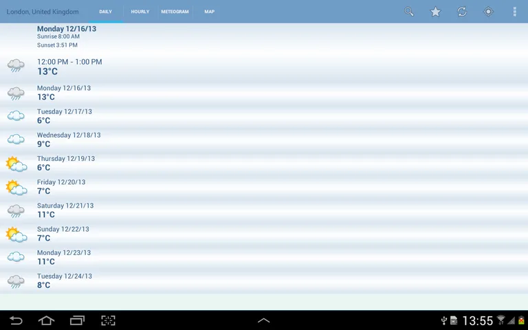 Weather Faster screenshot 1