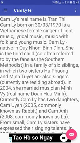 Cam Ly fe screenshot 2