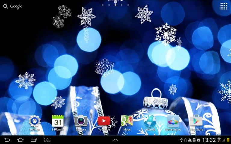 Winter Night Live Wallpaper screenshot 2