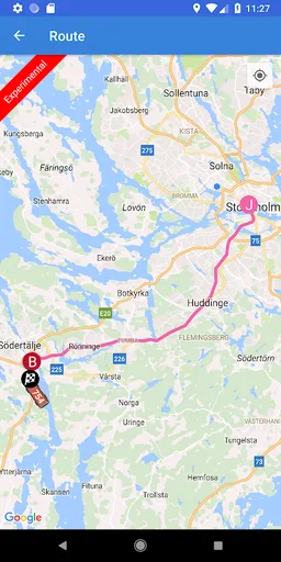 Res i STHLM: SL trip planner screenshot 7