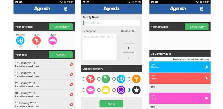 Agenda Planner Organizer cover image