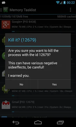 KControl - Full Kernel Control screenshot 12