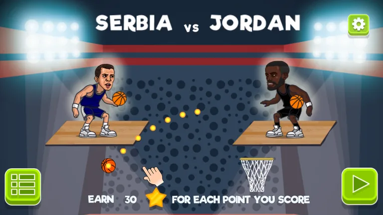 Basket Swooshes - basketball game screenshot 4