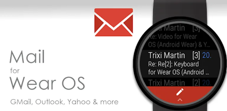 Mail client for Wear OS watches cover image