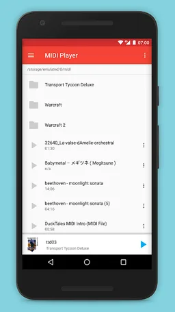 MIDI Player screenshot 1