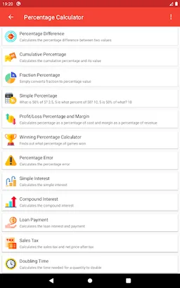 Percentage Calculator screenshot 2