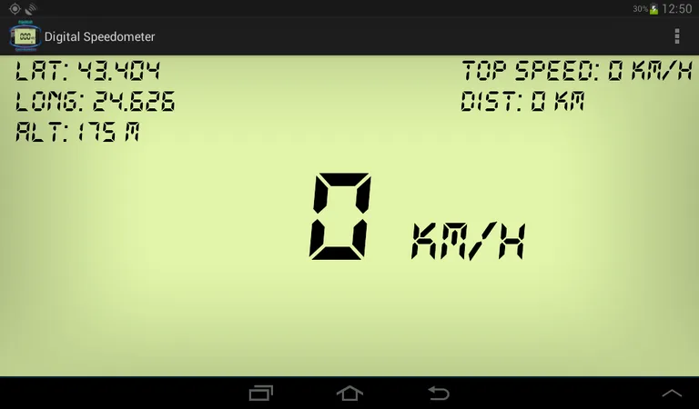 Digital GPS Speedometer & HUD screenshot 2