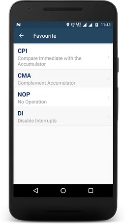 8085/86 Microprocessor Opcodes screenshot 7